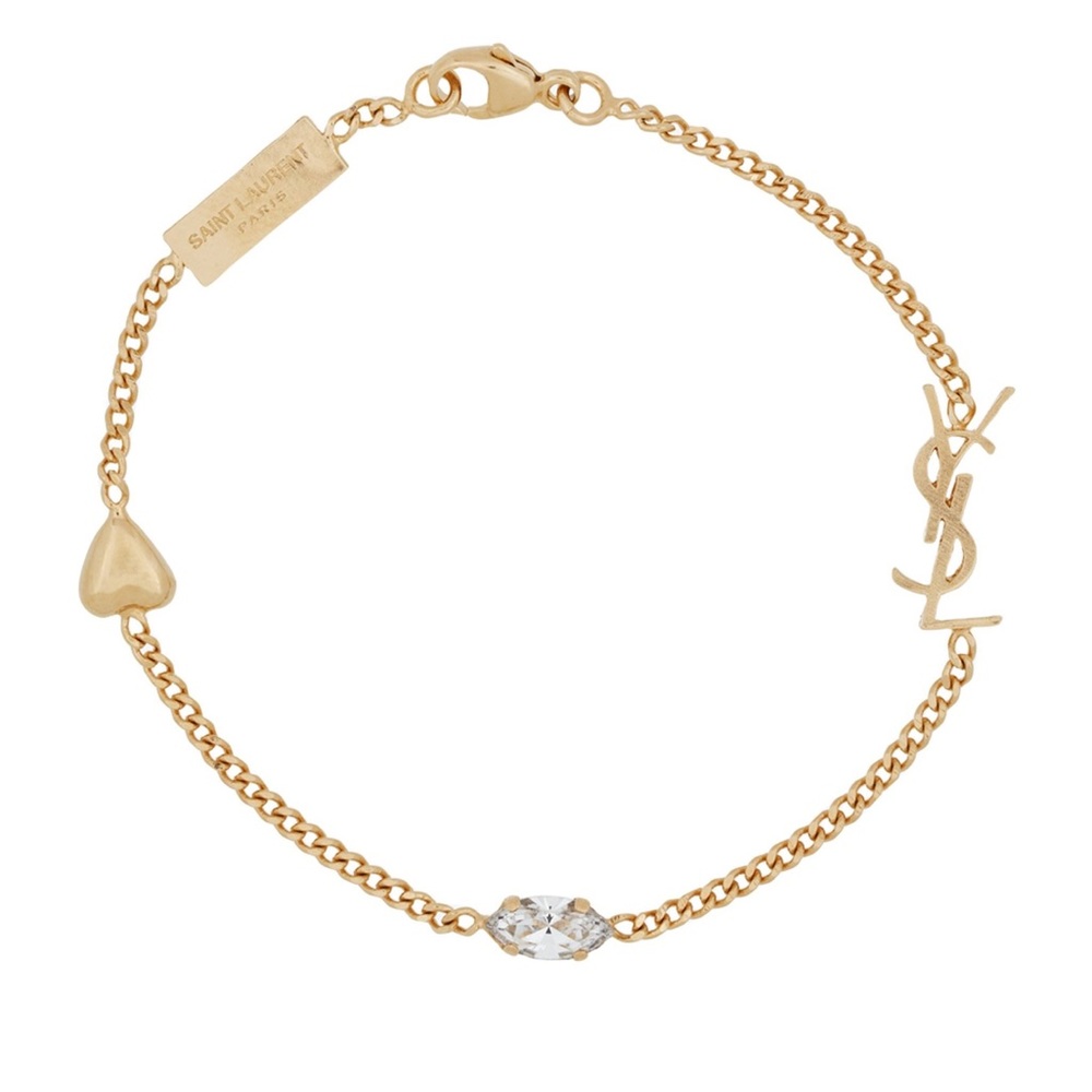 Logo heart bracelet